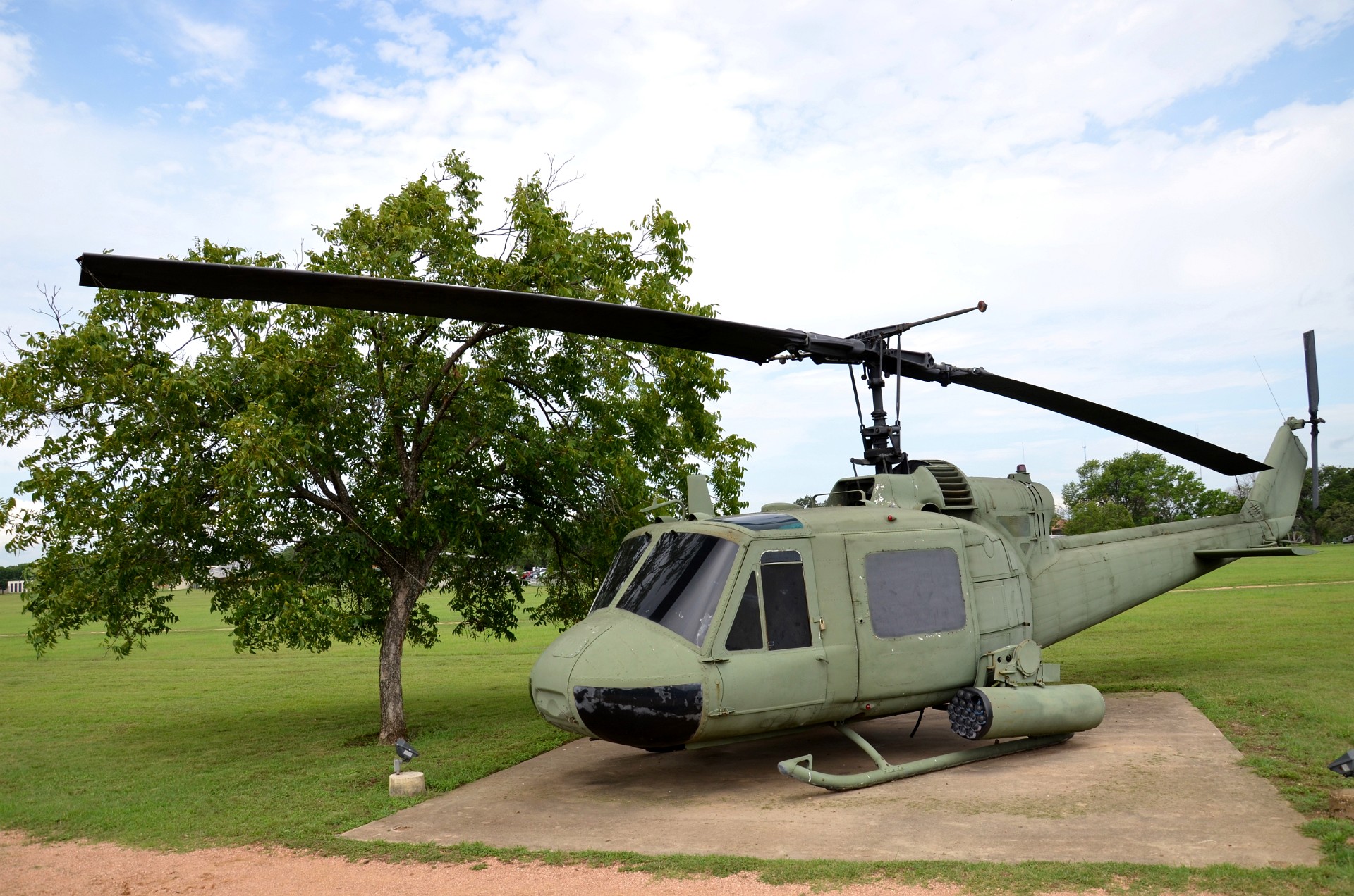Side View of the UH-1 Huey